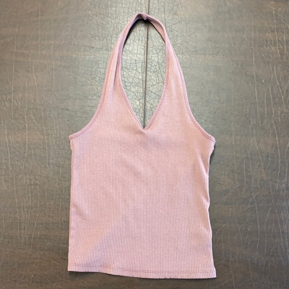 American Eagle purple halter top - size xs
